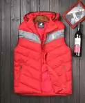 doudoune ralph lauren hiver sans manches  santa monica red